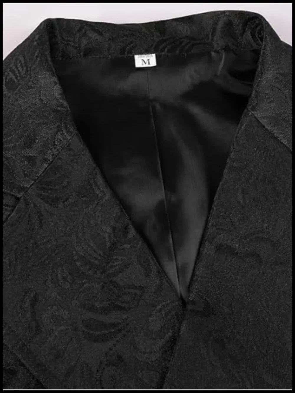 Men's Steampunk Victorian Jacquard Waistcoat Vest Double Breasted Slim Fit